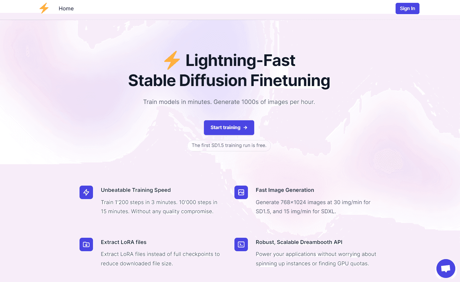 Dreamlook AI - Rapid Stable Diffusion Finetuning