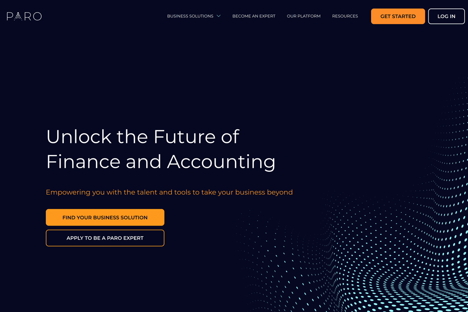 Dynamic finance and accounting platform interface