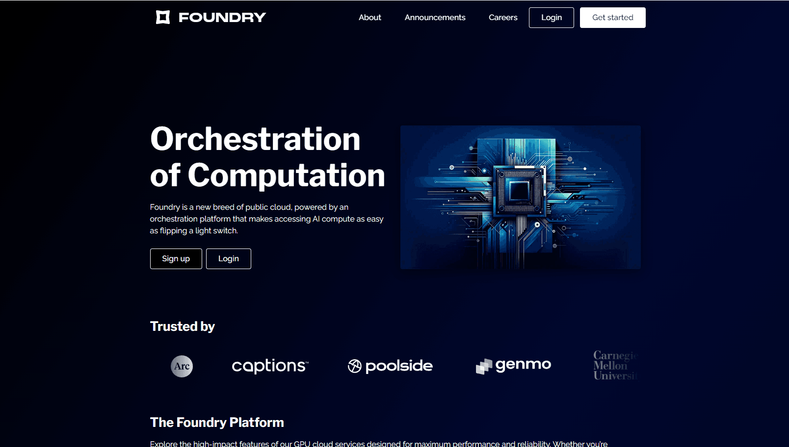 Elastic cloud infrastructure for AI
