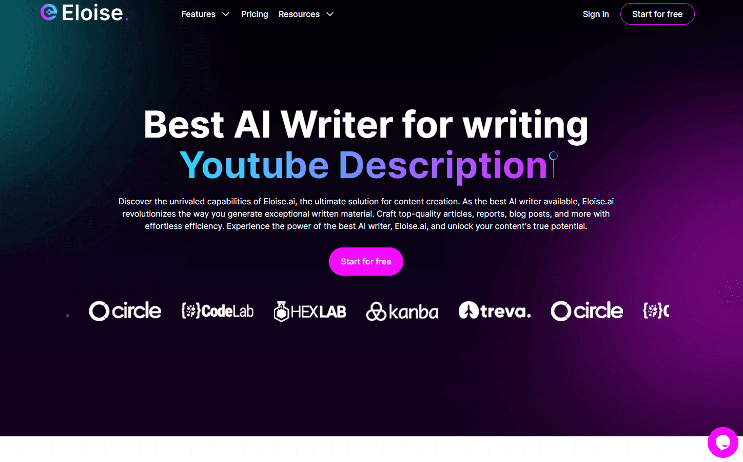 Eloise AI - Advanced AI Writing Solution