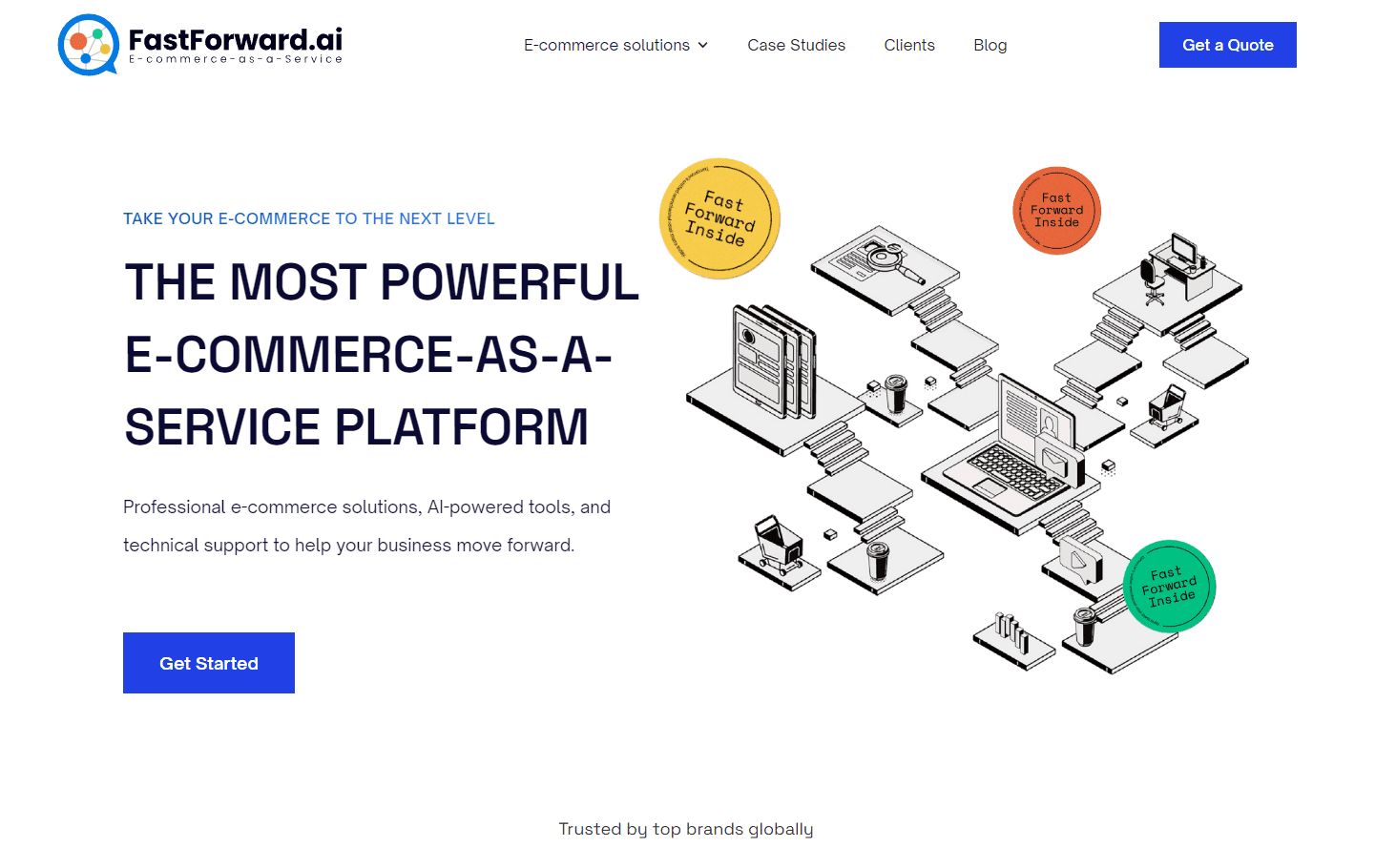 FastForward.ai e-commerce platform interface