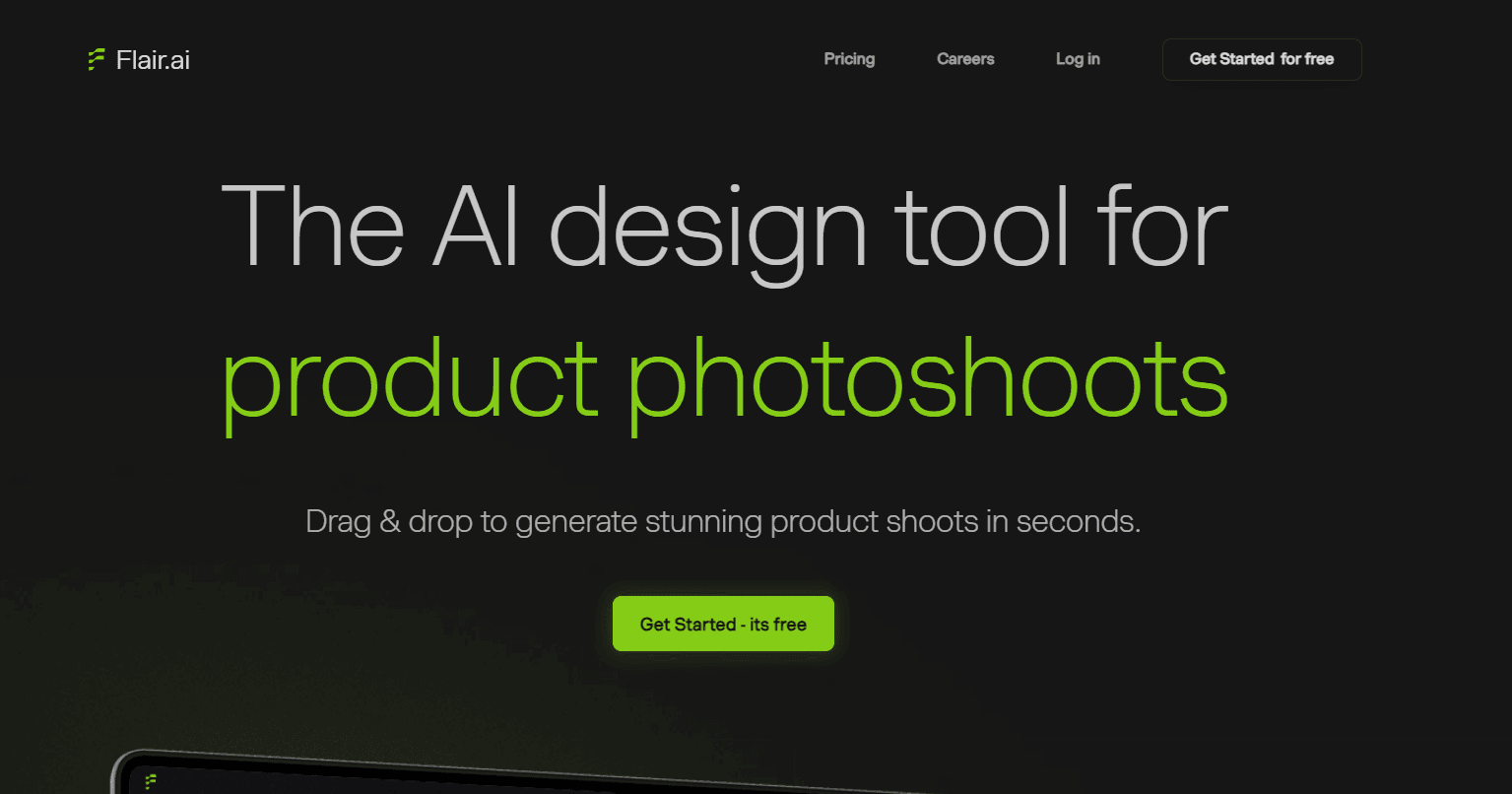 Flair.ai Product Photography.