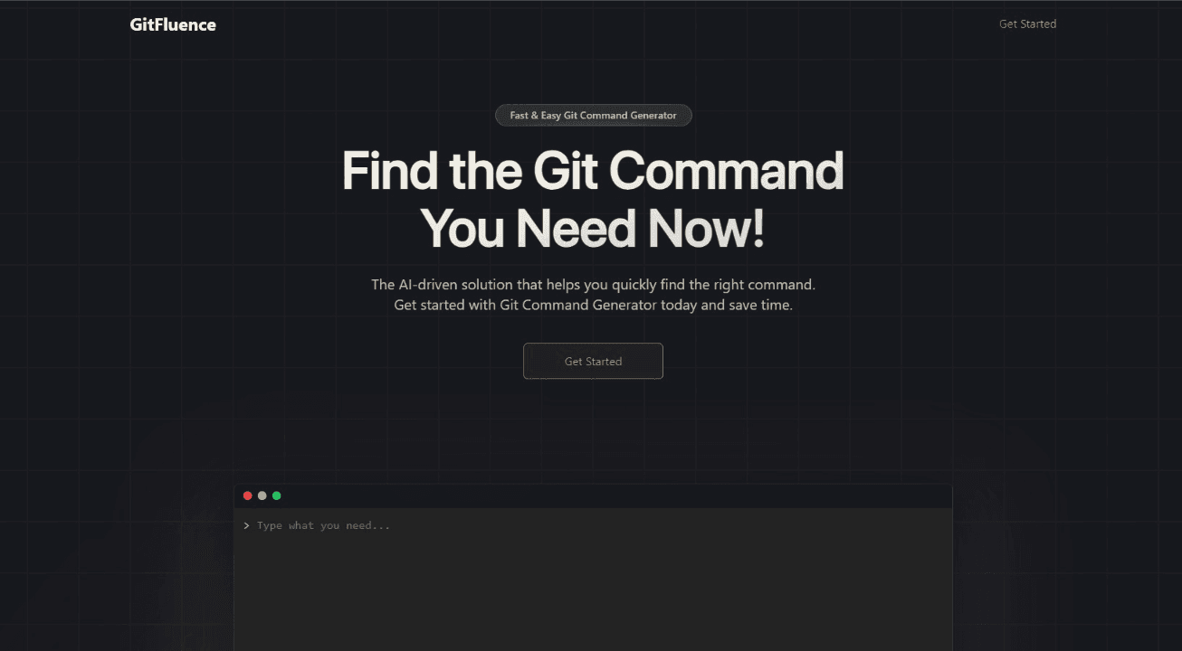 GitFluence Command Generation Tool