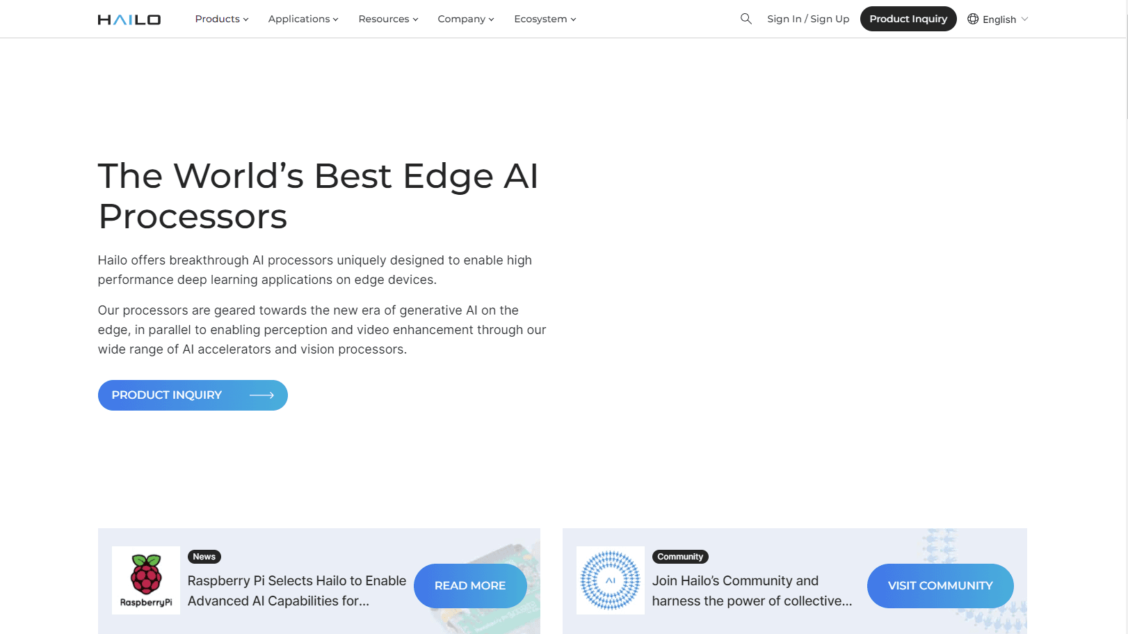 Hailo AI platform overview