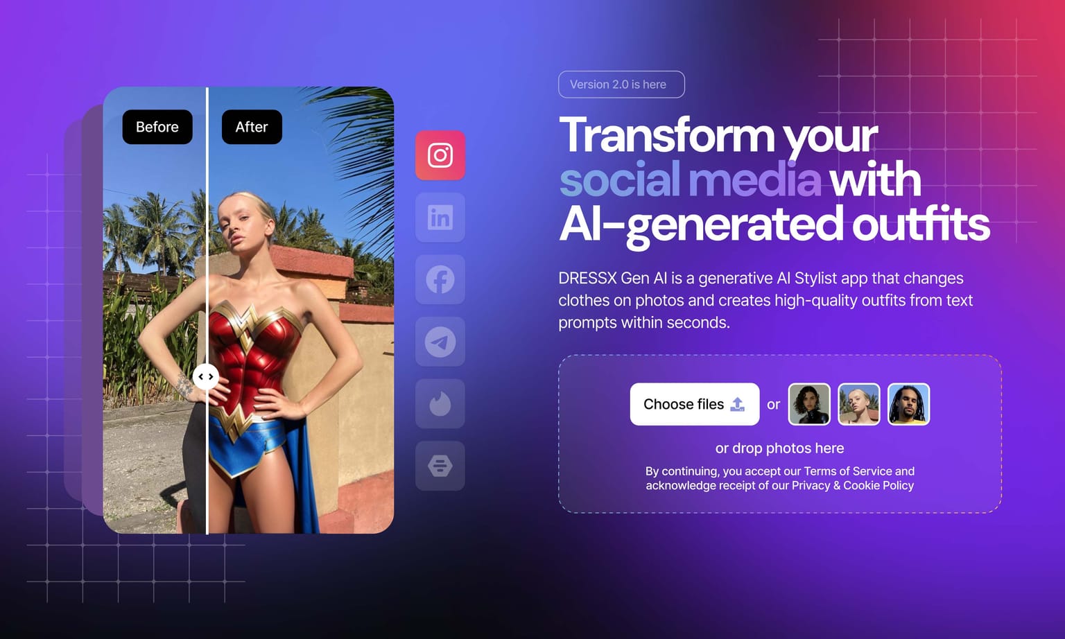 DRESSX.ME ai art & image creation tool screenshot