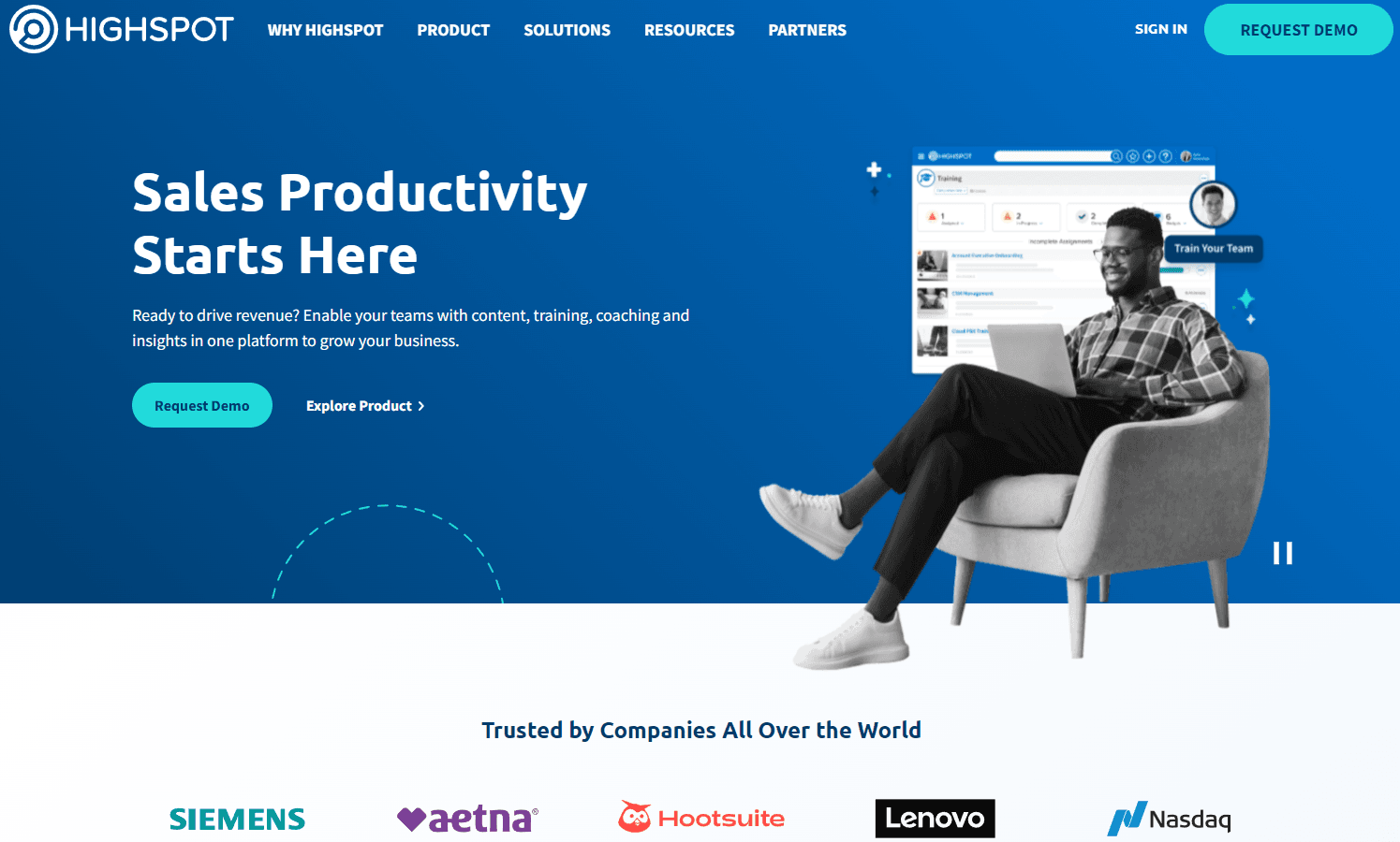 Highspot sales enablement platform