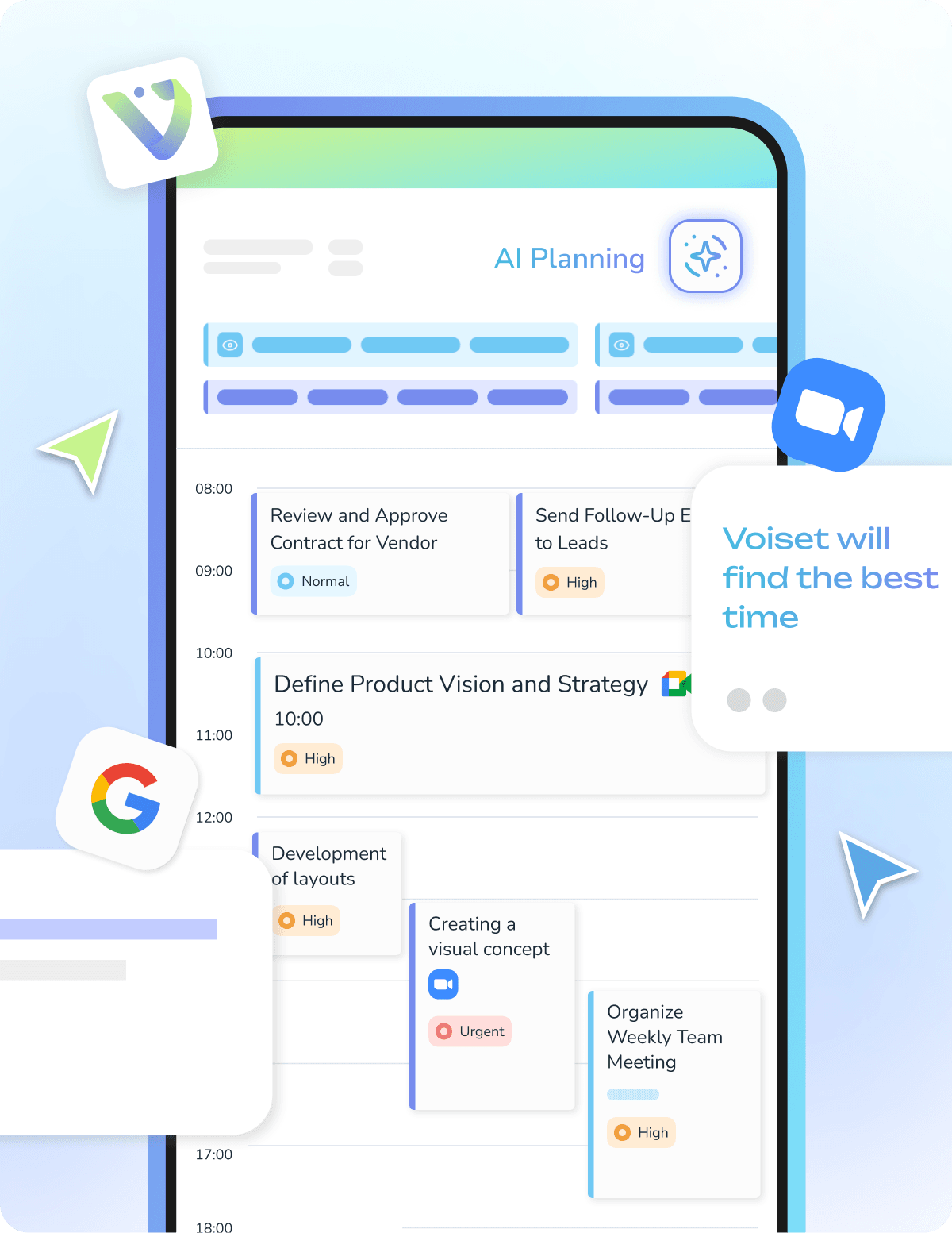 Voiset productivity tool screenshot