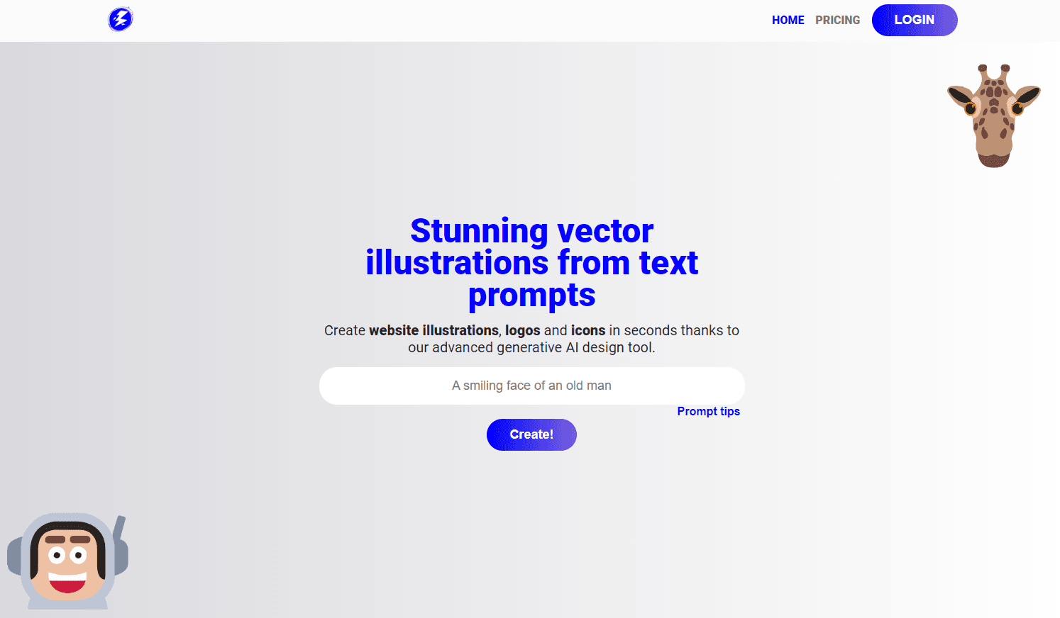 Illustroke vector illustration tool interface.