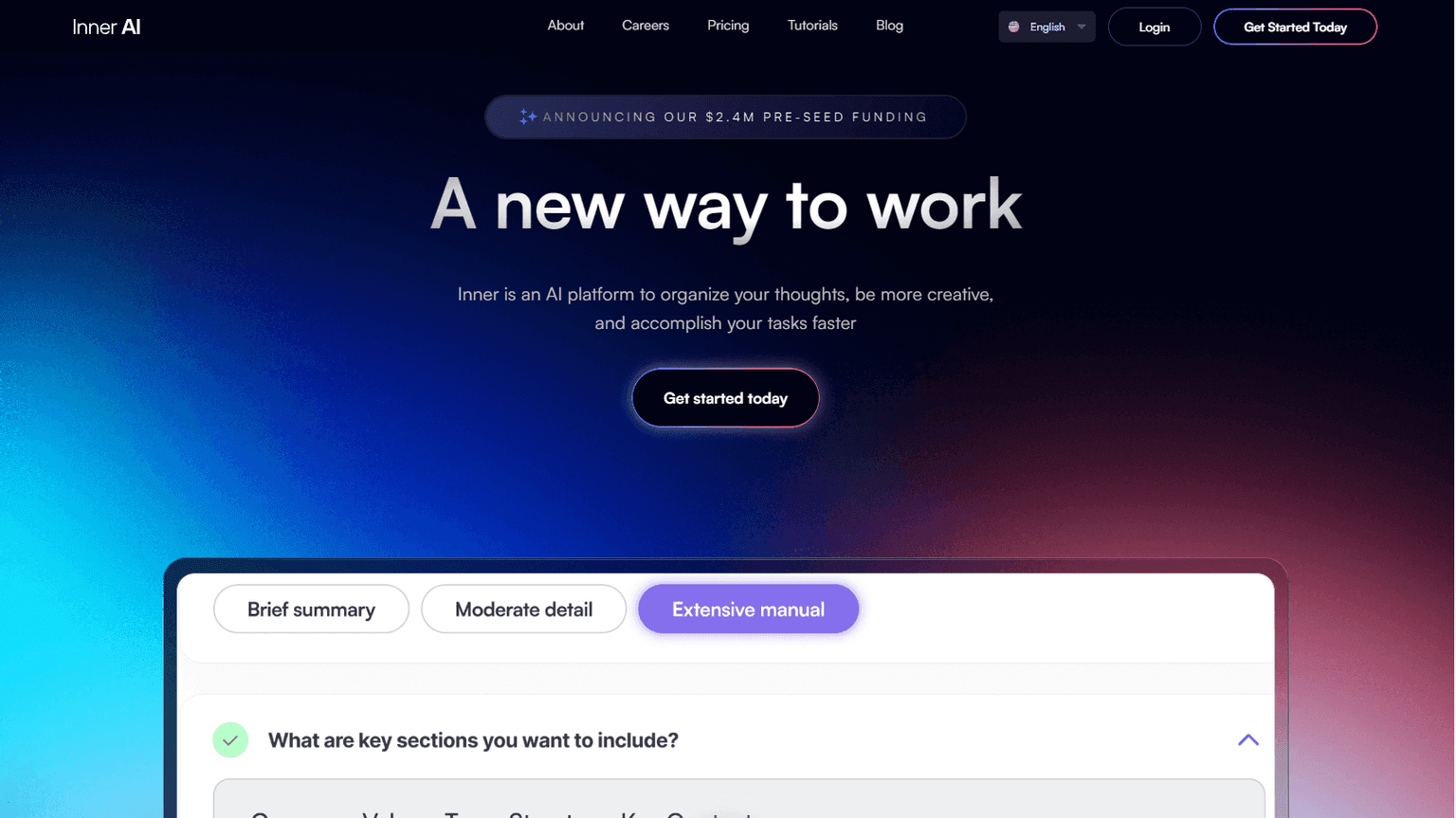 Inner AI platform overview