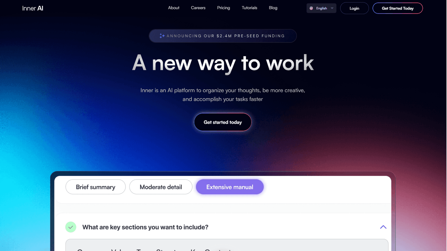 Inner AI platform overview