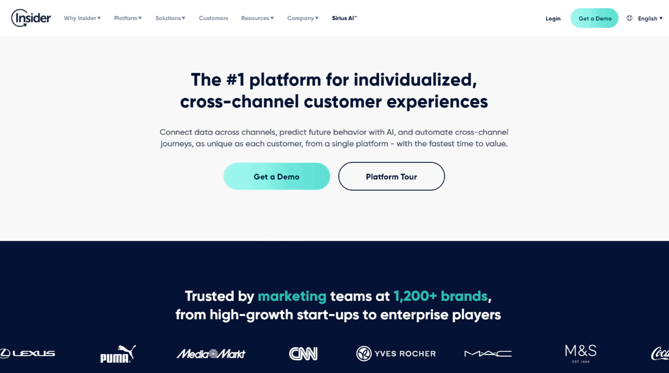 Insider Customer Experience Platform