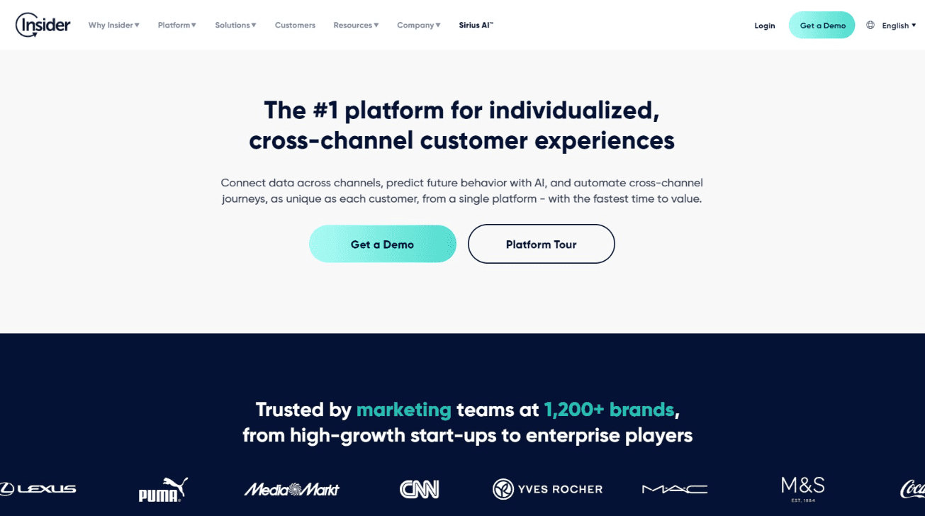 Insider Customer Experience Platform