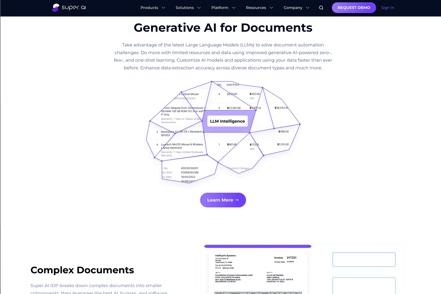 Intelligent Document Processing with super.AI