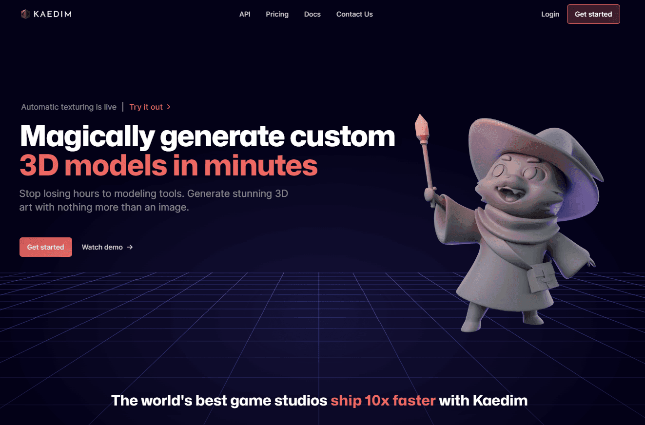 Kaedim - The Future of 3D Modeling from 2D Images