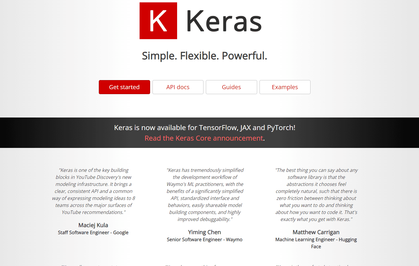 Keras - Deep Learning for Humans