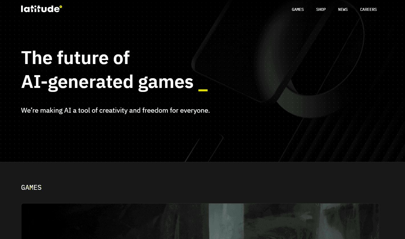Latitude - The Next Frontier in AI-Driven Gaming