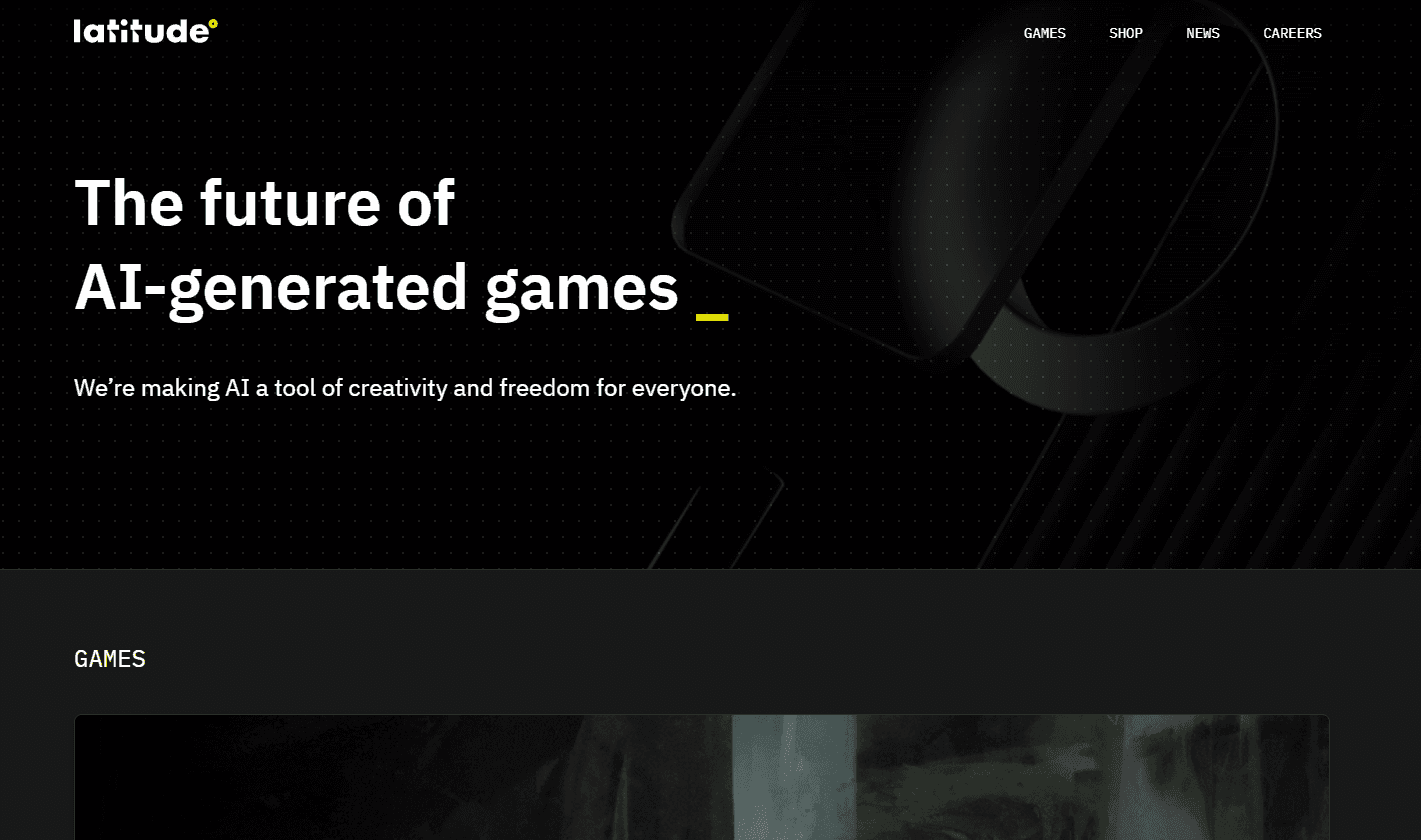 Latitude - The Next Frontier in AI-Driven Gaming