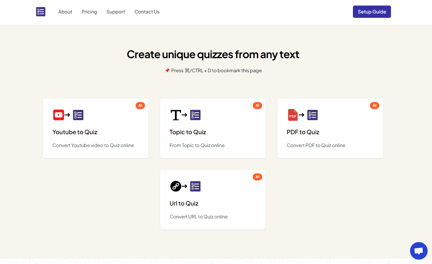 MagicForm quiz creation interface.