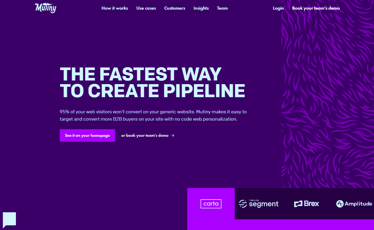 Mutiny - Revolutionizing B2B Web Personalization