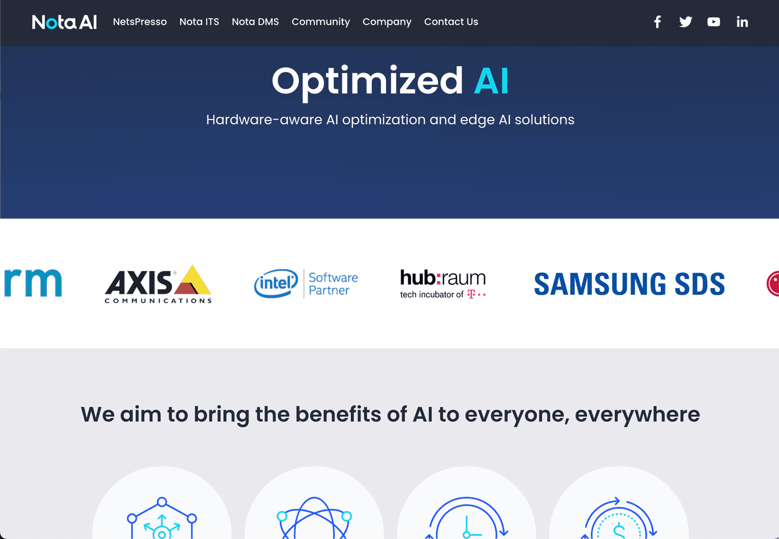Nota AI Optimization Platform