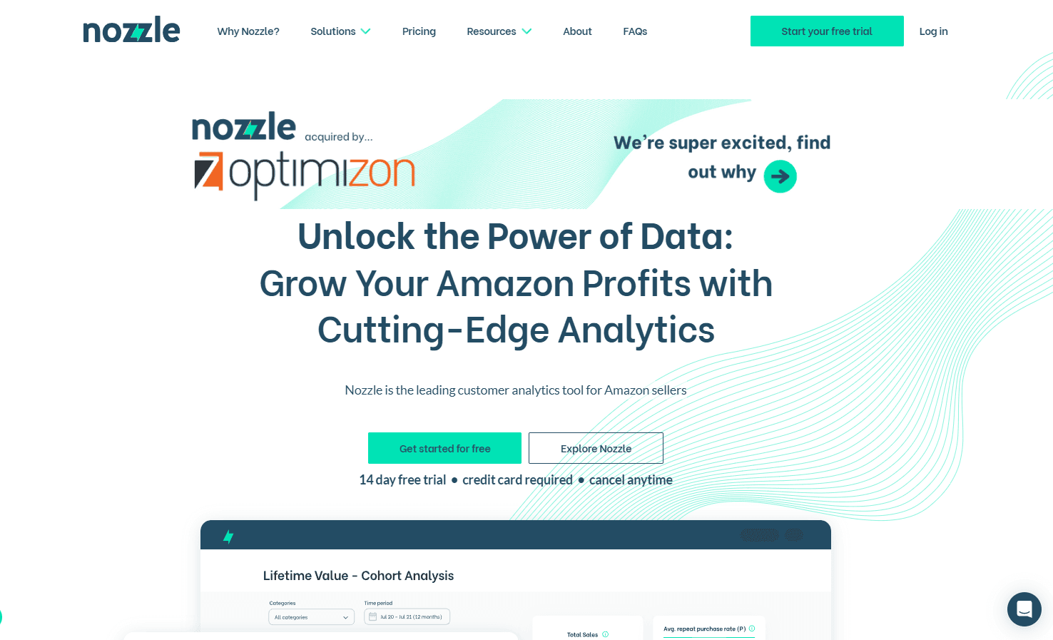 Nozzle analytics dashboard overview