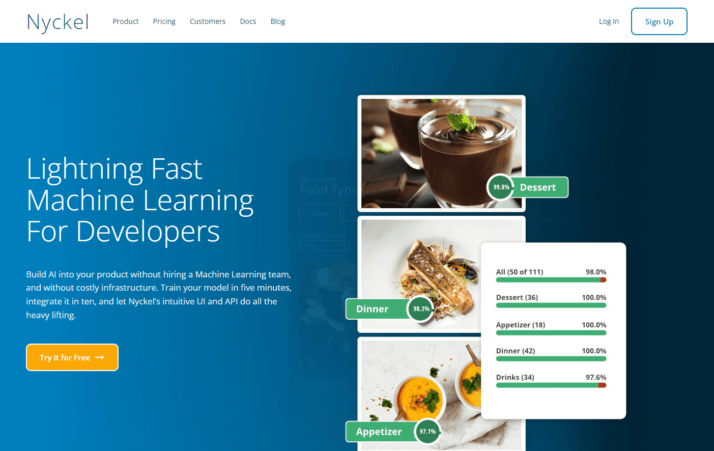 Nyckel - Machine Learning API for Developers