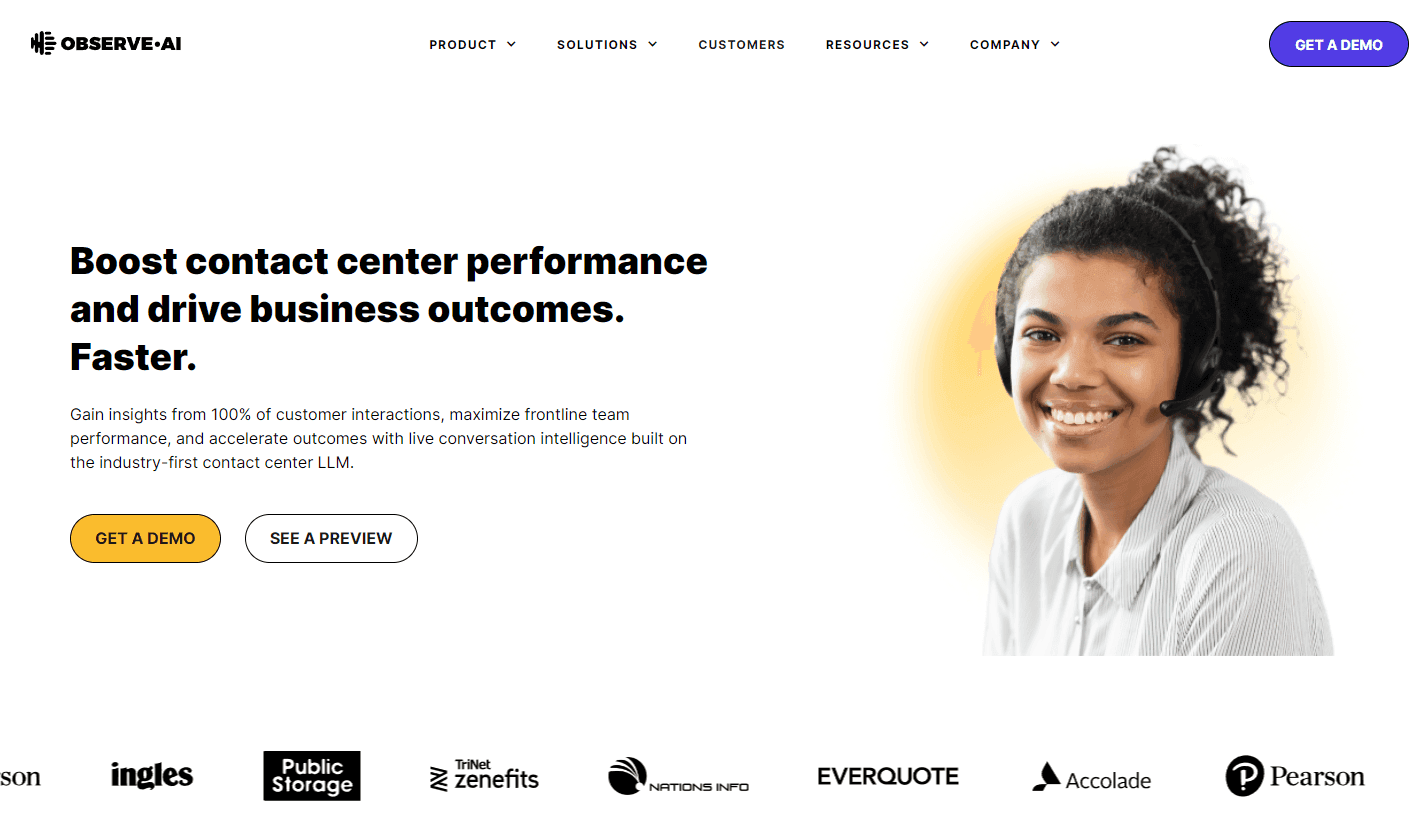 Observe.AI - AI-Powered Conversation Intelligence for Contact Centers