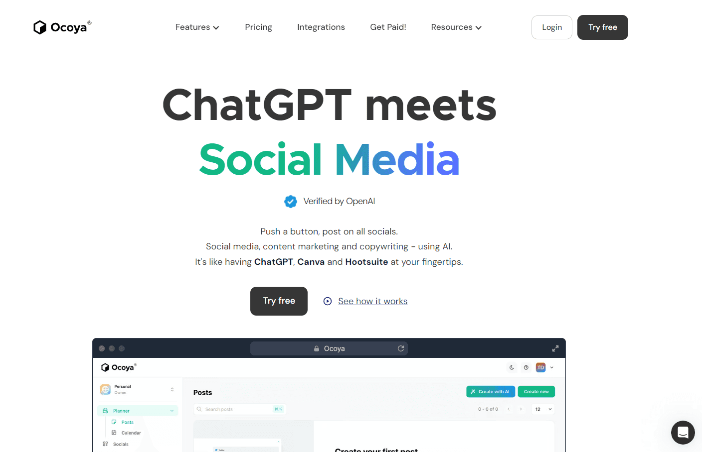Ocoya - AI Social Media Management Platform