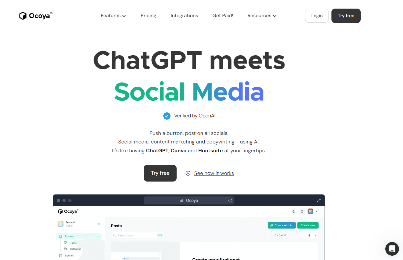 Ocoya - AI Social Media Management Platform
