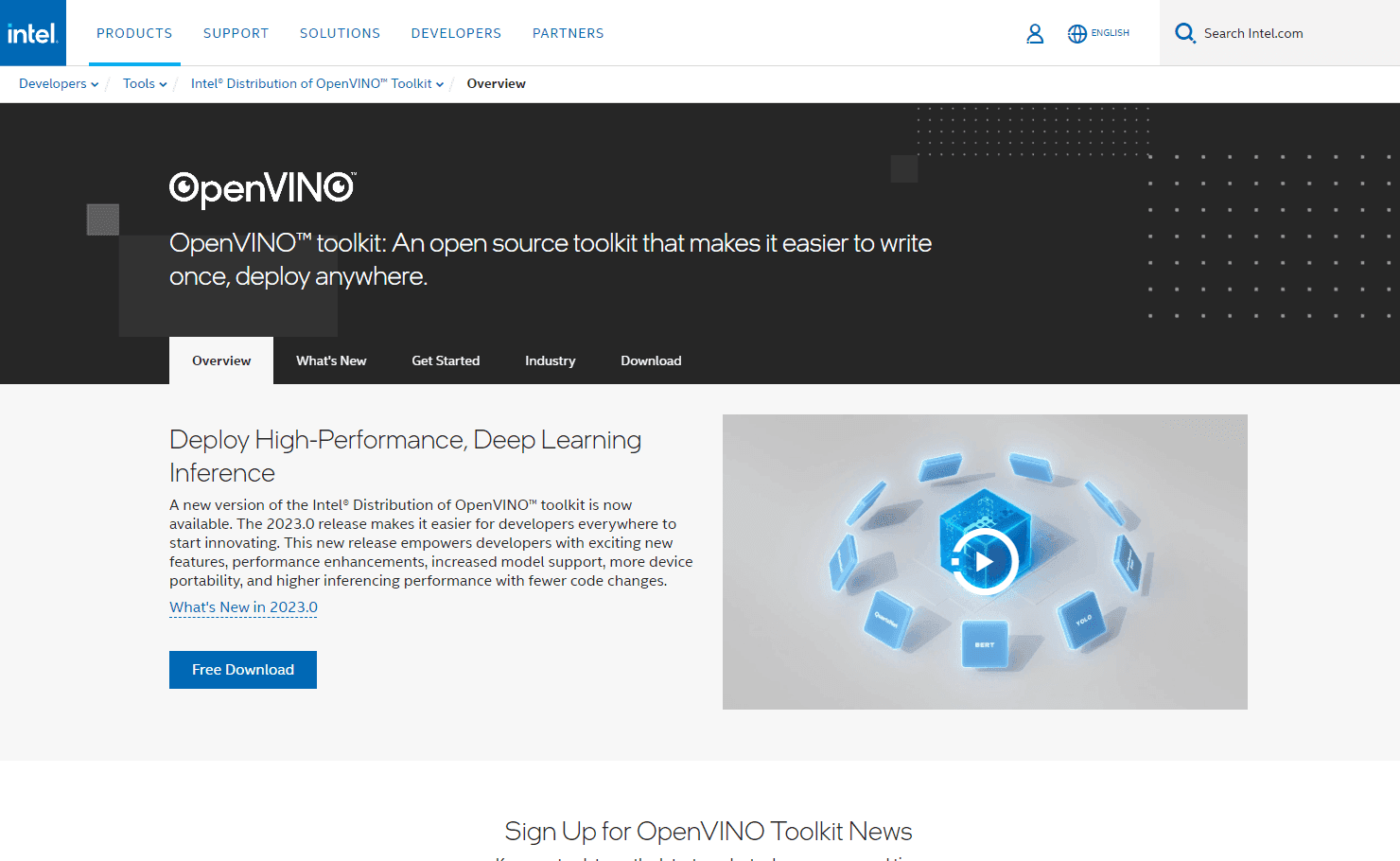 OpenVINO™ Toolkit Overview