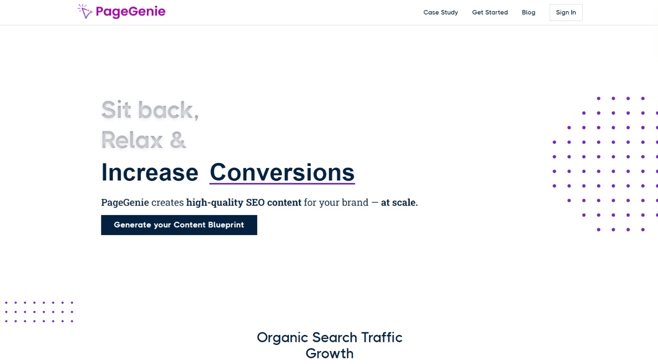 PageGenie SEO Content Creation