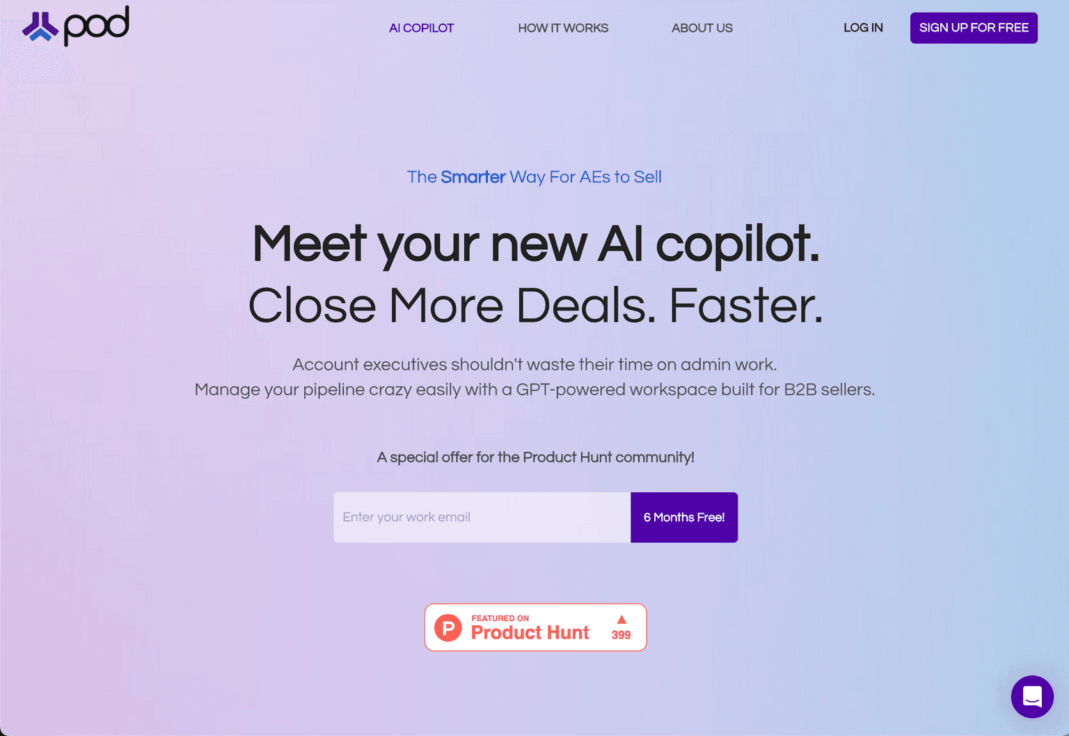 Pod AI-Powered Workspace for Sale