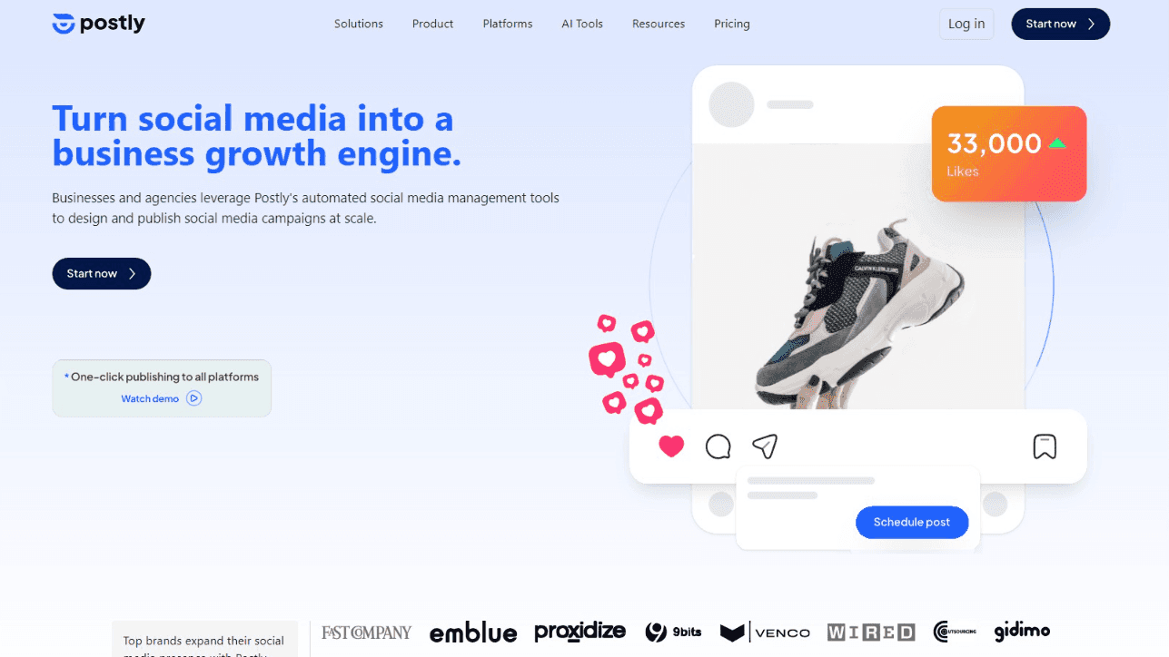 Postly Social Media Management Platform
