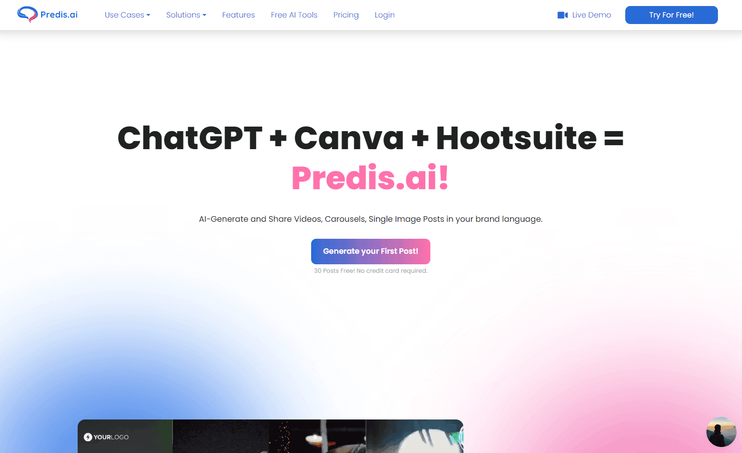 PredisAI dashboard showcasing predictive analytics