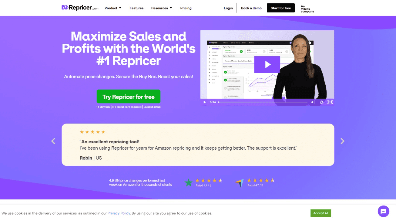 Repricer.com - Automated E-commerce Pricing