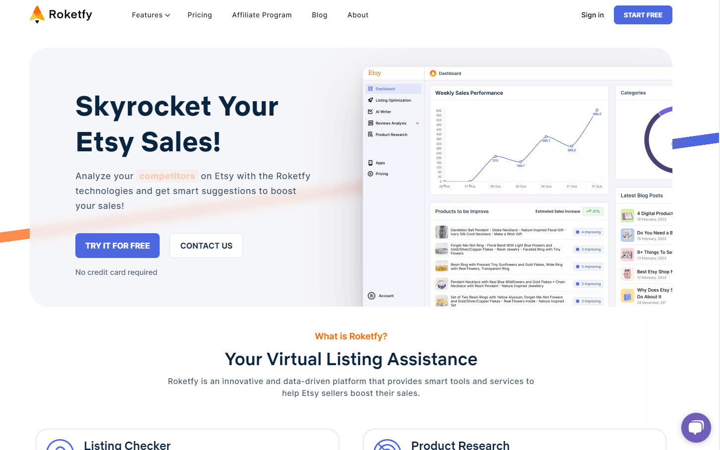 Roketfy - Boosting Etsy Sales