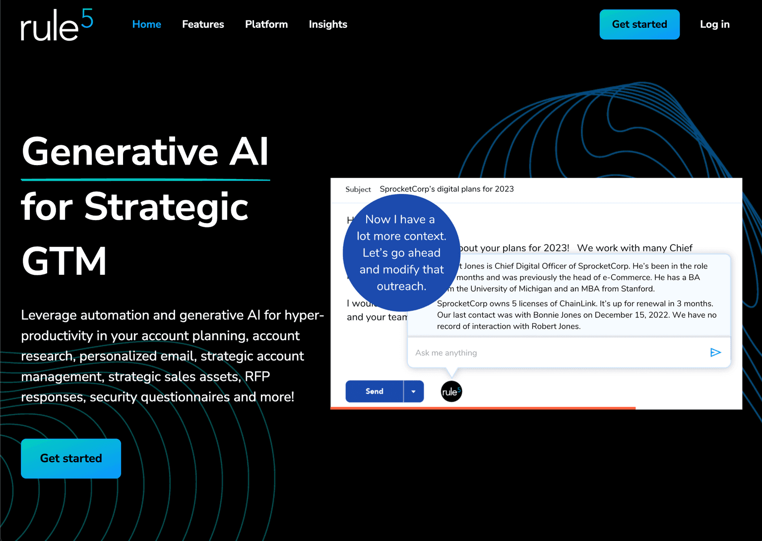 Rule5 - Generative AI for Strategic GTM