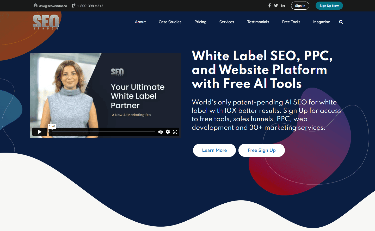 SEO Vendor - White Label SEO Platform