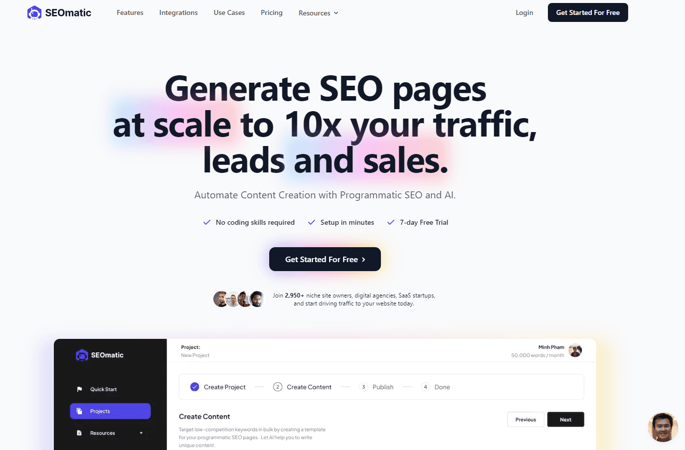 SEOmatic - Automating Content Creation with AI