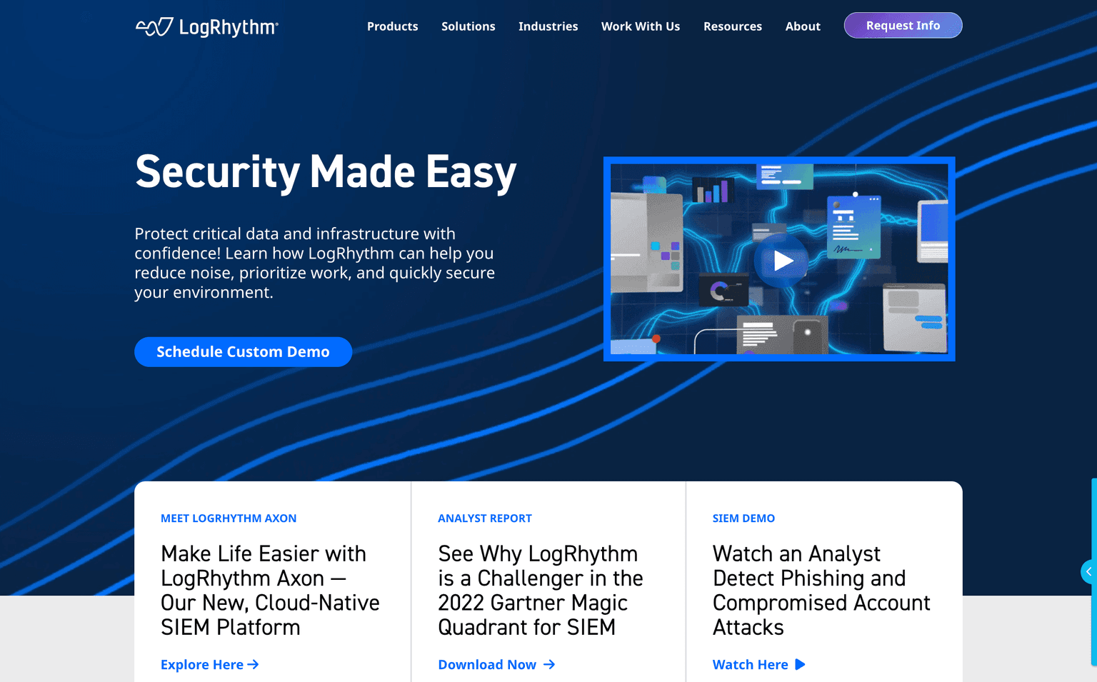 SIEM platform for enhanced cybersecurity