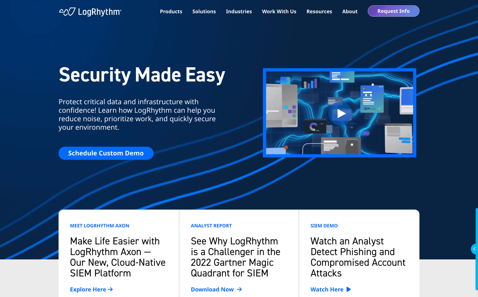 SIEM platform for enhanced cybersecurity