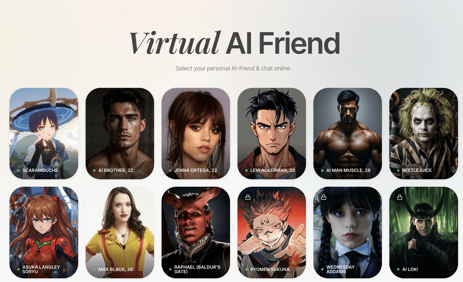 Friend2Chat ai agents tool screenshot