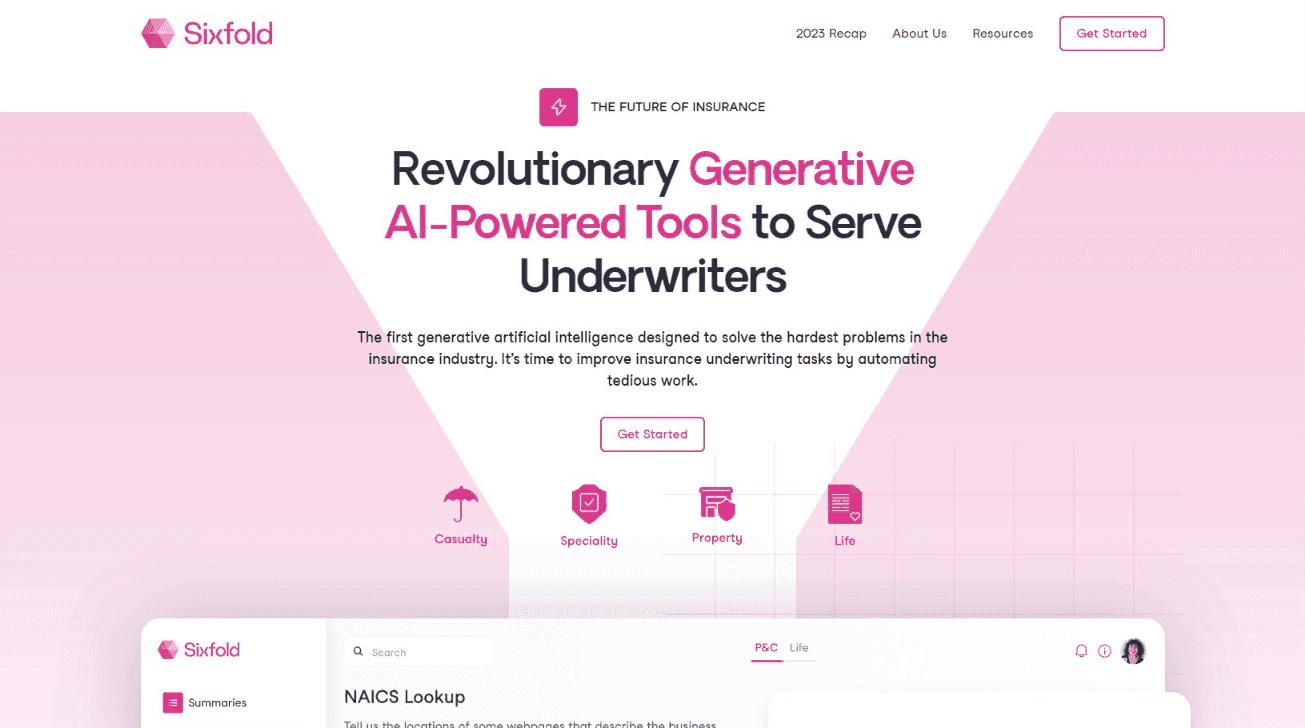 Sixfold Insurance Underwriting AI