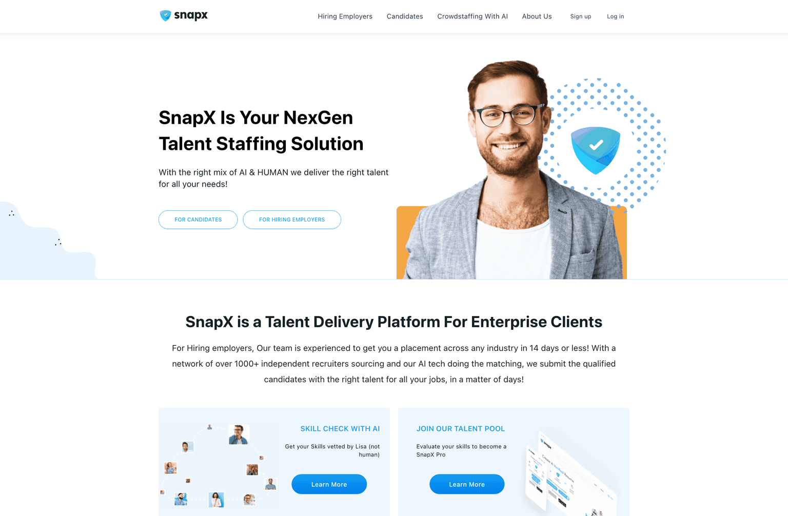 SnapX - The Future of Talent Staffing