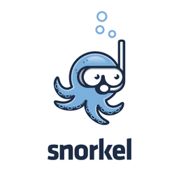 Snorkel AI's modern logo symbolizing data-centric AI innovation.
