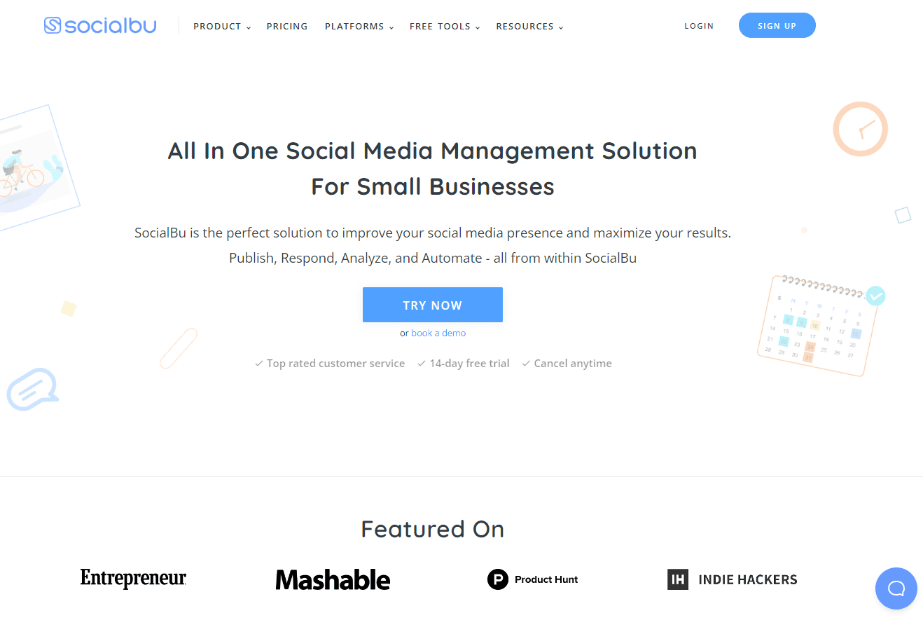 SocialBu - Unified Social Media Management Platform