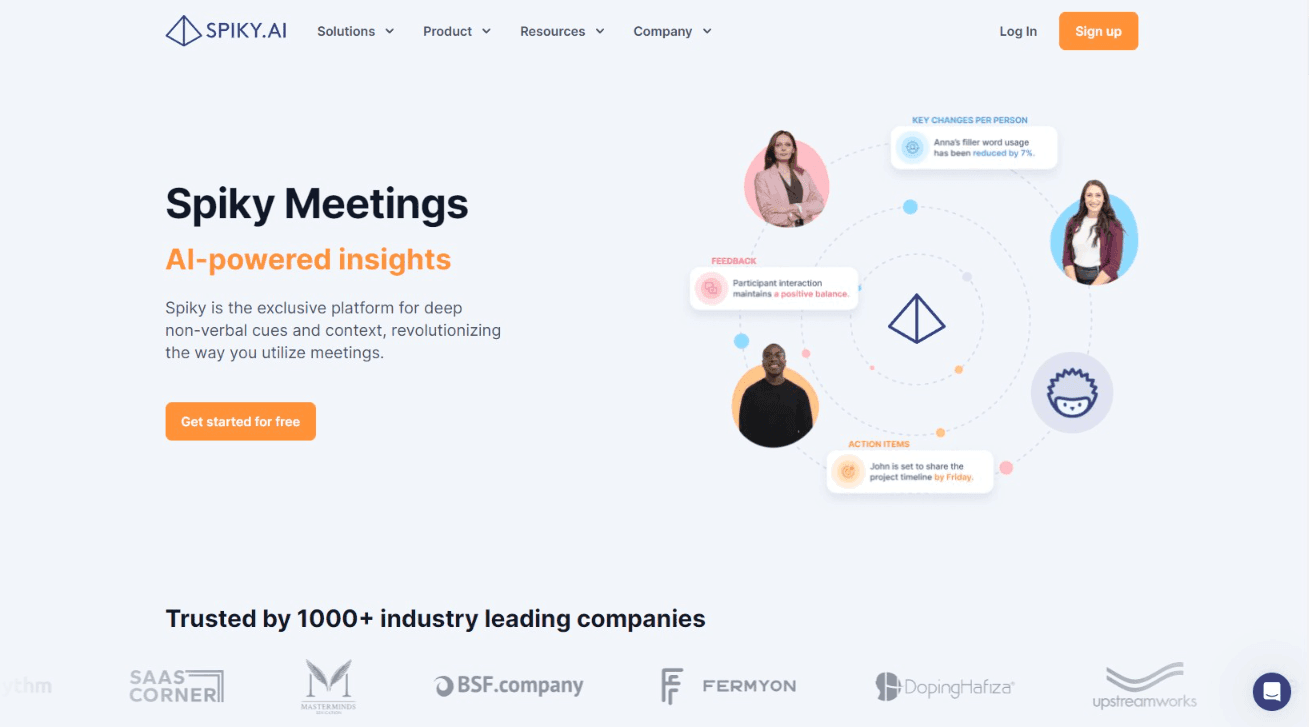 Spiky Conversation Intelligence Tool