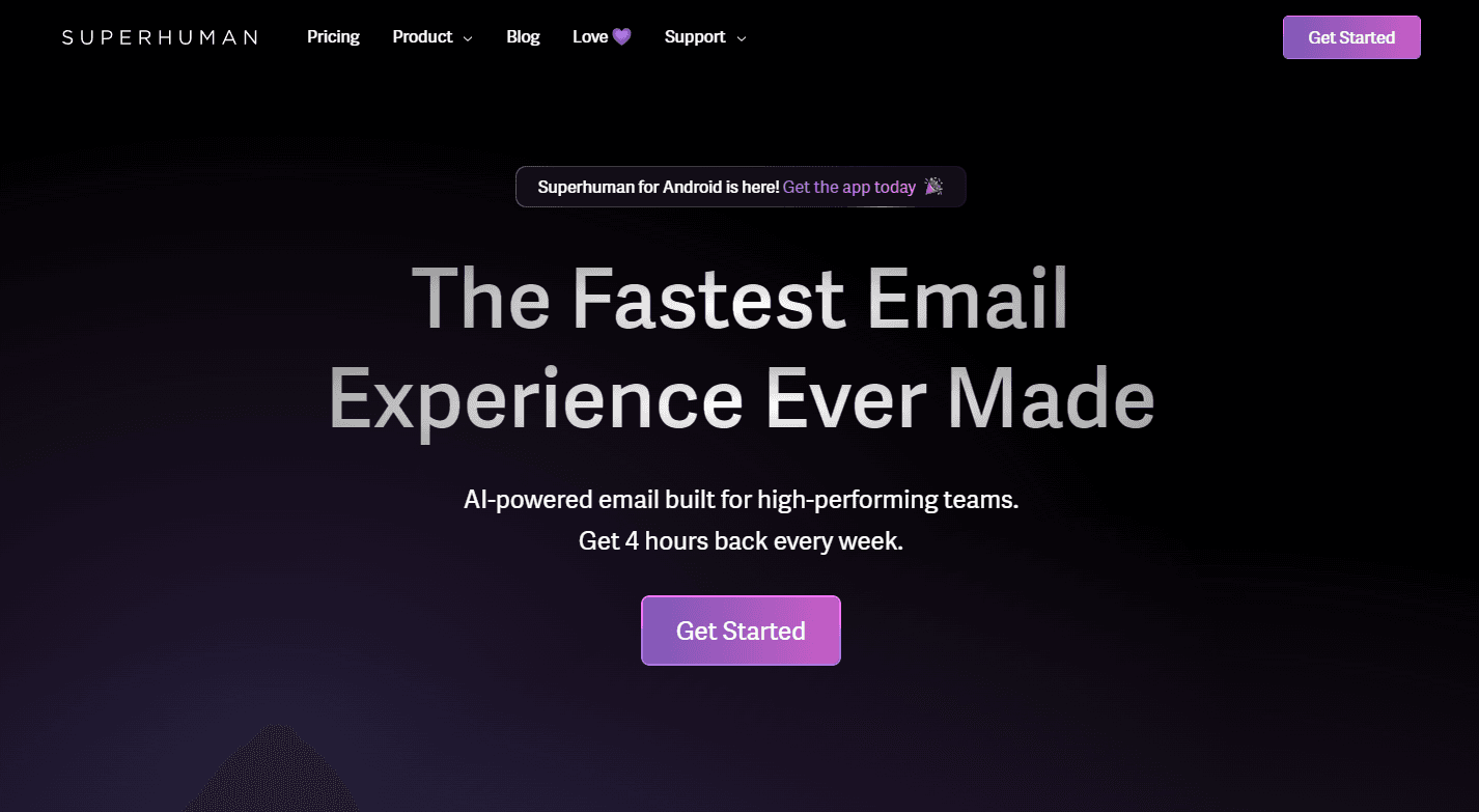 Team members collaborating and managing their emails using Superhuman.