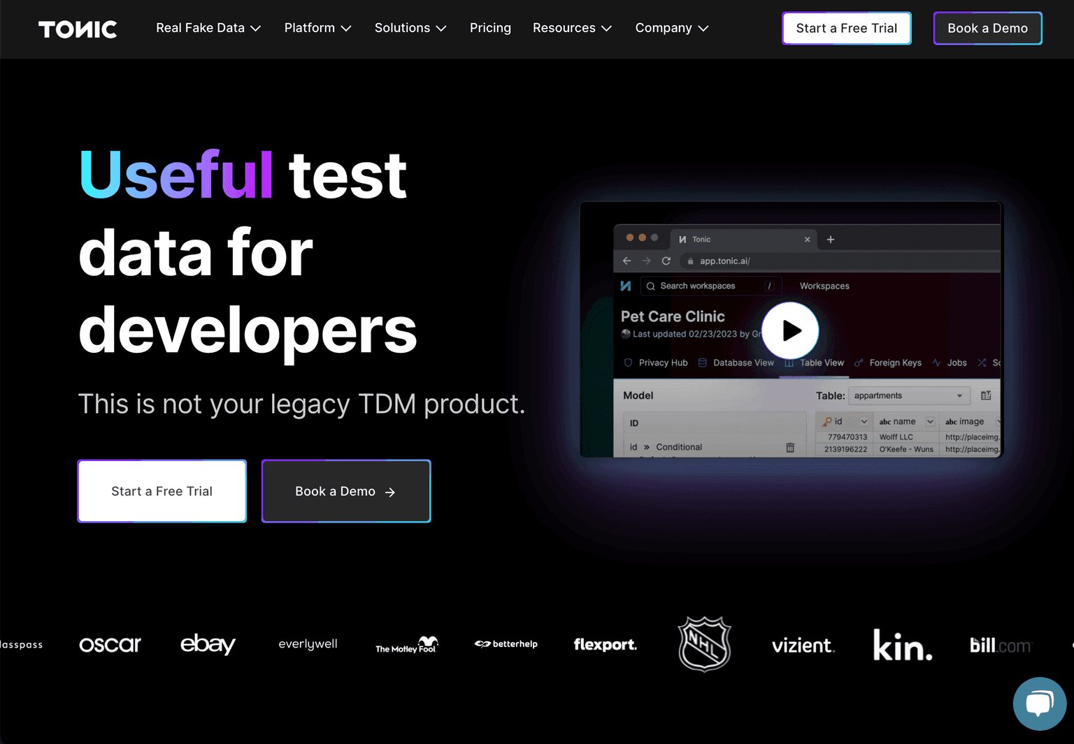 Tonic.ai data generation platform