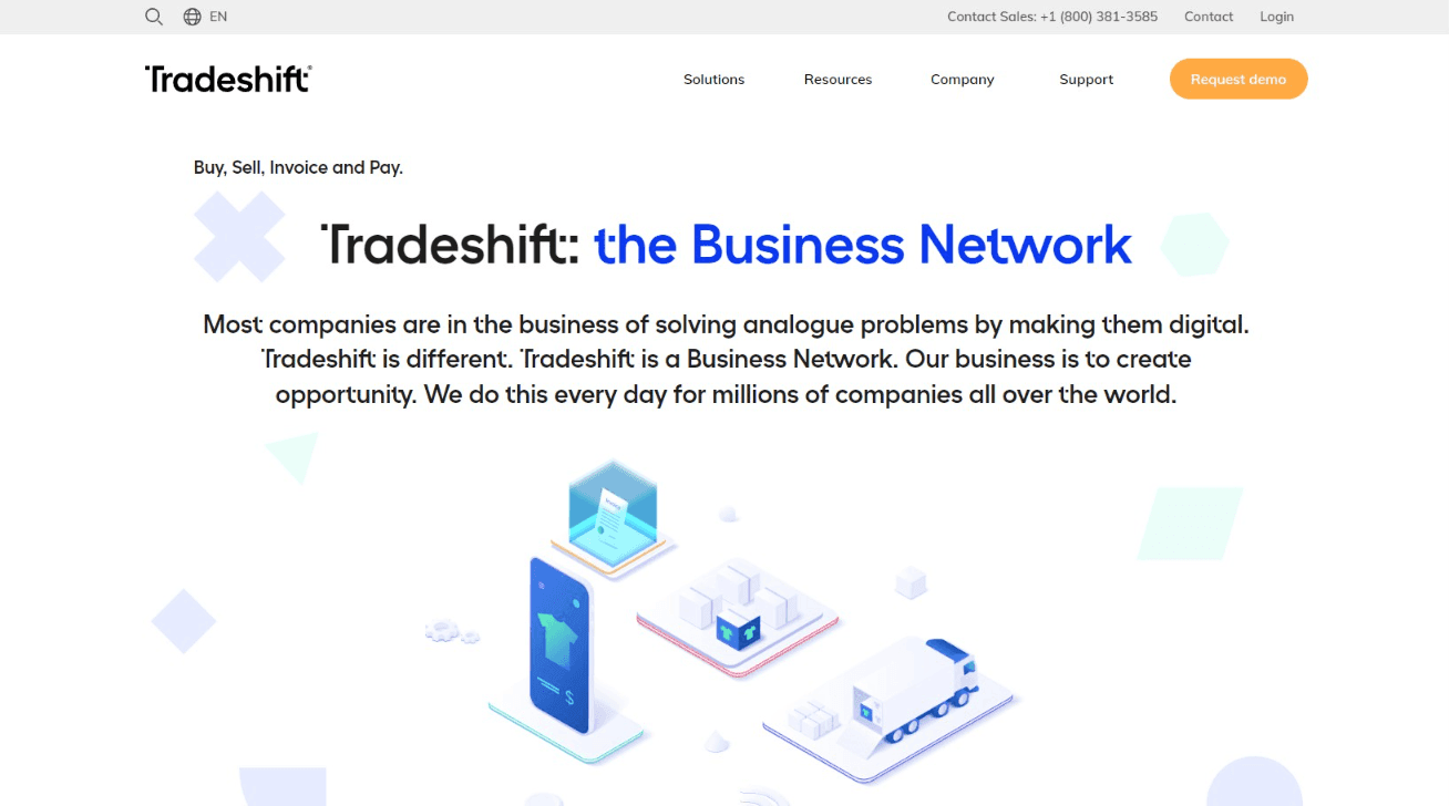 Tradeshift B2B Commerce Platform
